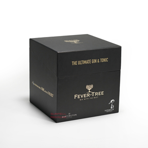 <span class=keywords><strong>Coffret</strong></span> cadeau personnalisé de bouteilles et verres à liqueur de <span class=keywords><strong>Gin</strong></span> et <span class=keywords><strong>Tonic</strong></span> de haute qualité Boîte en papier rigide cubique d'emballage - Product Image 6
