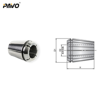 Collet à ressort scellé ER pour machines-outils CNC, pour machines de gravure et de fraisage CNC