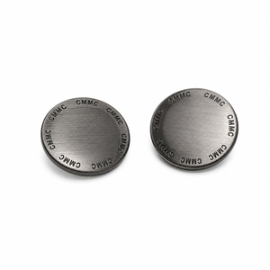 Botones de Presión de Metal Personalizados con Logotipo y Patrón, Botones de Aleación de Zinc para Prendas - Product Image 1