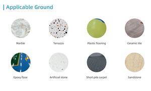 روبوت تنظيف تجاري ذكي كبير مع تحكم عبر التطبيق وشحن تلقائي، يغطي مساحة 5000 قدم مربع، مزود بنظام ملاحة LDS وSLAM، يوفر وظائف الشفط والمسح والفرك، سعة 8 لتر - Product Image 5