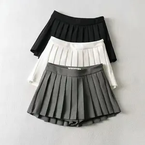 New Hot Summer Fashion Sexy Women Night Club Streetwear Casual Pleated Ruffle Skirt Mini Skirt Womens Skirts