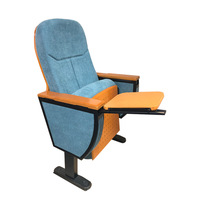Chaises pliantes avec tablette d'écriture pour salle de conférence, cinéma, théâtre, auditorium, meubles d'école