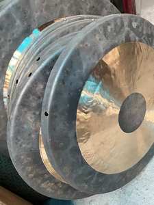 Gong chinois 30 pouces Chau Gong <span class=keywords><strong>Instrument</strong></span> de <span class=keywords><strong>percussion</strong></span> pur fait à la main - Product Image 2