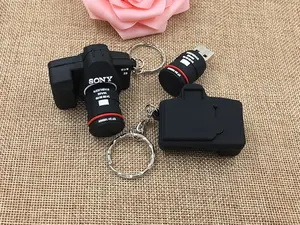 شخصية كاميرا شكل محرك فلاش USB ذاكرة usb 2.0 3.0 حملة القلم 32GB 64GB مع علبة هدايا مخصوصة التعبئة