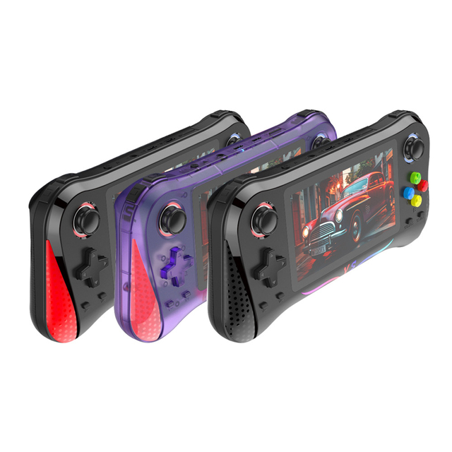Portable Classic X8M 4.5 Inch IPS Screen Retro Video Handheld Game Console Linux System Game Player Supports Multiple Emulators