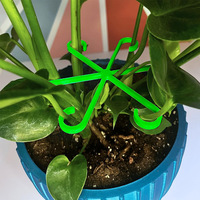 Support de tige de plante en plastique, lot de 4, pour bonsaï, multi-tailles, clip pliable pour plante, clip de soutien vert pour plantes grimpantes