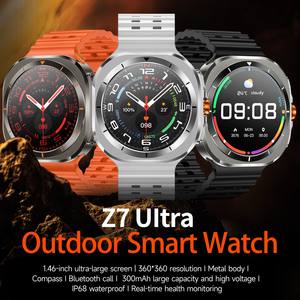 2024 Z7 ultra Smartwatch 1.52 pollici schermo Watchultra Pk W7 w robusto Smart Watch 7 ultra 47mm Clone - Product Image 2