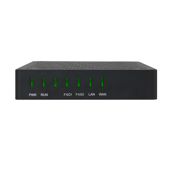 Good Quality Easy Setup ATA Hybrid VoIP Gateway with 1 FXO and 1 FXS Ports