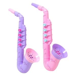 Saxophone jouet pour enfants, Instrument à vent en plastique pour enfants de 5 à 7 ans, unisexe, taille unique - Product Image 5