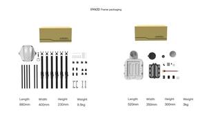 BROUAV 20L Payload <b>Pump</b> Agricultural <b>Spraying</b> Drone Frame with High Productivity and ECO-Friendly Design - Product Image 5