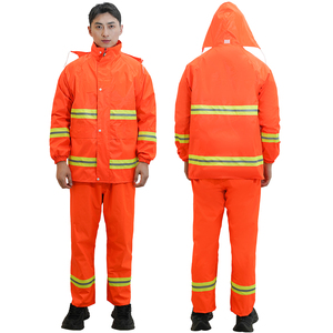 Traje Impermeable Reflectante para Ciclismo, para Hombre y <span class=keywords><strong>Mujer</strong></span>, Pantalones y Chaqueta Cortavientos, para Jardinería y Limpieza, con Protección Reforzada - Product Image 3