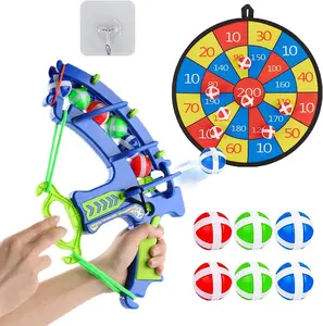 Bow and Arrow for Kids 4-12 Kids Youth Sticky Balls Bow and Arrow Toy Archery Toy Set Indoor Outdoor Toys Family Games Sports