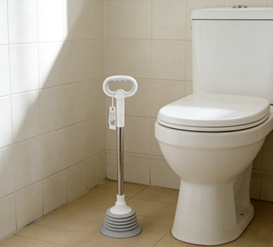 Disgorgante Ecologico per WC in Acciaio Inossidabile, Sturalavandini Domestico con Sonda per Tubi per Sbloccare Ogni Tipo di Ostruzione - Product Image 1