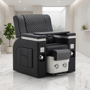 Sillón Reclinable para Pedicura con Masaje de Pies, Sofá de Pedicura, Sillón de Masaje para Baño de Pies, Spa de Pies - Product Image 1
