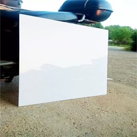 Plaque diffuseur en acrylique blanc laiteux de 1,22 m x 2,44 m, épaisseur 1-30 mm