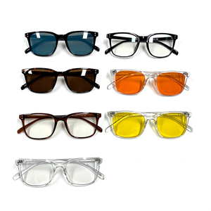 Lunettes de soleil polarisées, monture légère en TR90, verres anti-reflets, protection UV400, lunettes de soleil carrées - Product Image 1