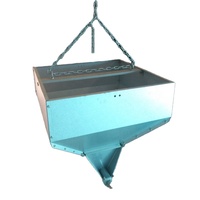 Mangeoire métallique durable à longue durée de vie pour poulets de chair et poulets reproducteurs en élevage moderne