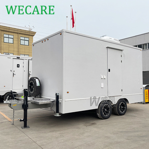 Wecare 3 포장 마차 럭셔리 모바일 휴대용 화장실 트레일러 야외 휴대용 샤워 화장실 모바일 플라스틱 캠핑 - Product Image 5