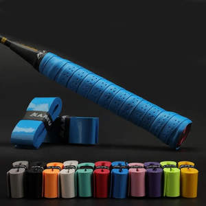 Bande de préhension imprimée personnalisée de haute qualité pour raquettes de tennis et de badminton mélanger les accessoires de protection des couleurs - Product Image 6
