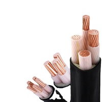 Câble d'alimentation ignifuge ZC-YJV en cuivre sans oxygène, gaine PVC, 3 ou 5 conducteurs, 2,5 à 240 mm², pour pose électrique