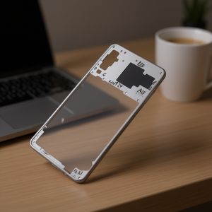 Carcasa Trasera Para Samsung Galaxy A7 2018 A750F Plata - Product Image 2