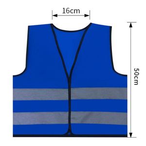 เสื้อกั๊กนิรภัยสะท้อนแสงแบบกำหนดเอง 100% โพลีเอสเตอร์ โลโก้สั่งทำได้ หลายสี สำหรับวิ่ง ปั่นจักรยาน กิจกรรมกีฬากลางแจ้ง - Product Image 3