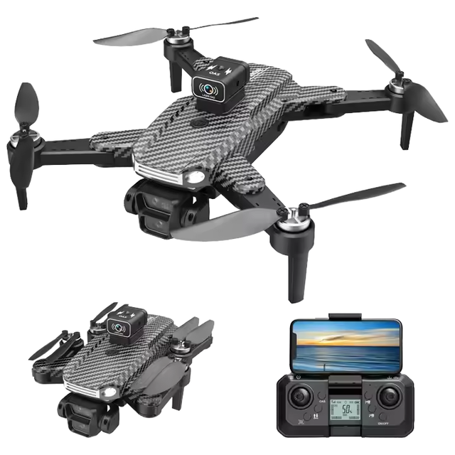 Hot Selling A12 Mini Drone HD Dual Camera Obstacle Avoidance Brushless RC Quadcopter Aerial Photography Outdoor Toy Gift Drone