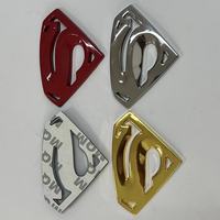 Stiker Dekoratif Otomotif Tahan Air dari Paduan Seng 3D yang Dapat Disesuaikan, Lencana Logam Timbul, STIKER TRANSFORMASI Modern