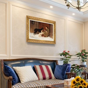 Wooden <strong>A3</strong> Ornate <strong>Gold</strong> Pictures <strong>Frames</strong> for Home Decor - Product Image 2