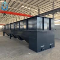 Clarificateur lamellaire en acier au carbone haute efficacité 50m³/H pour la séparation solide-liquide des eaux usées industrielles