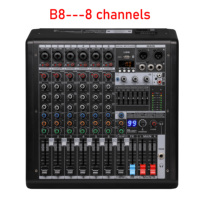 Nouveautés de la série B6 B, table de mixage audio DJ professionnelle, effets 99DSP intégrés, deux entrées stéréo, carte son