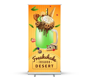 Оптовые портативные выдвижные рекламные стойки-ролл-апы из экологичного алюминия для помещений, регулируемые для промоакций - Product Image 1