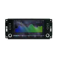 Radio Mobil Android 7 inci untuk Jeep, Pemutar Multimedia Knob, Wireless CarPlay, Auto Navi, Layar Sentuh Kapasitif IPS, Pemasangan di Dashboard