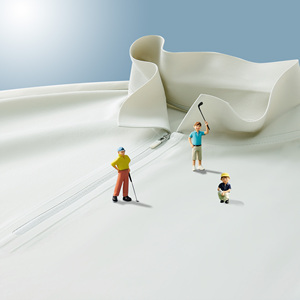 เสื้อโปโลคุณภาพสูง 7A แอนตี้แบคทีเรีย แขนสั้น คอซิป 1/4 ผลิตจากผ้าถักเนื้อนุ่ม ระบายอากาศได้ดี ผสมผ้าฝ้าย/โพลีเอสเตอร์/อีลาสเทน เหมาะสำหรับกอล์ฟ - Product Image 4