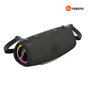 Tazata ลำโพงกลางแจ้งไร้สายแบบพกพา80W, ลำโพงกลางแจ้ง RGB LED ชาร์จไฟได้ลำโพงซับวูฟเฟอร์เบสกันน้ำได้5ตัวคอมพิวเตอร์แบตเตอรี่ขนาดใหญ่ - Product Image 4