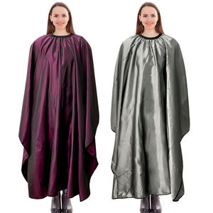 Decote ajustável Professional Hair Cutting Cape Barber Cabeleireiro Cape Porosidade impermeável e confortável Salon Hair Cape - Product Image 1