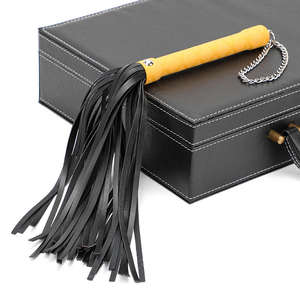 Látigo Erótico de Cuero PU para BDSM, Juego Sexual, Látigos para Azotes, Bondage, Esclavitud, Paddle para Coqueteo, Juguetes Sexuales BDSM - Product Image 4