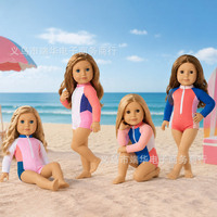 Ensemble de vêtements décontractés pour poupée American Girl de 18 pouces, accessoires de déguisement pour poupée, vente en gros, convient aux poupées de 43 cm
