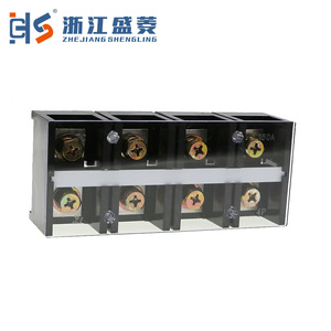 <span class=keywords><strong>TC</strong></span>-<span class=keywords><strong>1504</strong></span> 150A Bốn cách vuông Bakelite khối thiết bị đầu cuối với mùa xuân kết nối rào cản loại chống cháy cơ thể và thủy tinh - Product Image 5