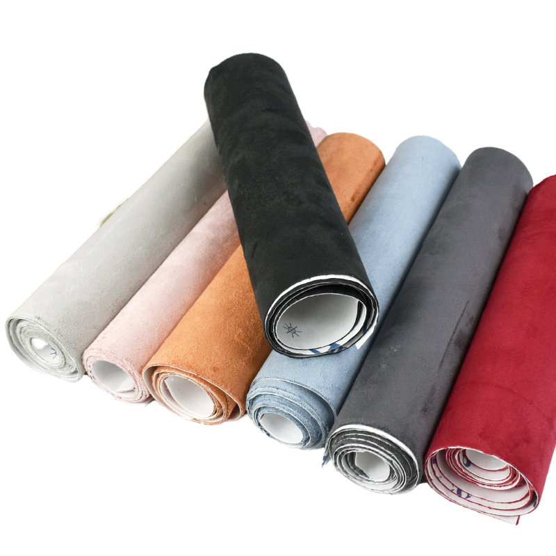 8 Pcs Soft Smooth Synthetic Faux Suede PU Leather Fabric 21cmx30cm for Upholstery Sofa Belt Handicraft DIY Projects