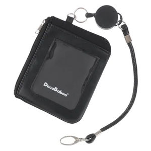 Porte-cartes collier, porte-badge professionnel en cuir PU, cordon de cou, porte-monnaie, ceinture, porte-monnaie - Product Image 6