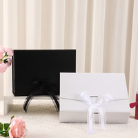 Boîte pliante en papier de luxe écologique pour extensions capillaires, avec couvercle, finition brillante/mate, gaufrage et UV, vente en gros