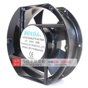 Runda <b>Ac</b> <b>Fan</b> 220V 30W Rt1751b22h-Rs Inverter Control Cabinet Cooling - Product Image 3