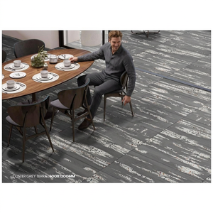 Carreaux de sol et de mur en porcelaine beige alpin 600x1200mm, aspect marbre et bois, émaillés, pour projets de vente en gros - Product Image 4