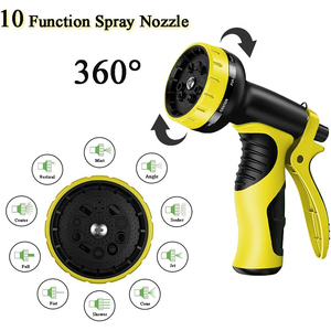 Factory Price 10 Function Nozzle Expandable Soft Portable 3 Layers Latex Retractable <b>Spraying</b> Water - Product Image 5