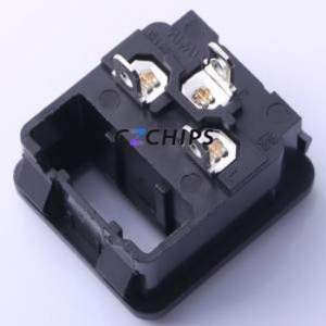 DB-14-2P+RS AC Power Connector Through hole Component (THT) Connector IEC 320-C14 1 3 Panel Mount - Product Image 1