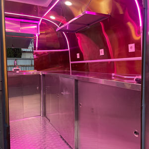 이동식 캔디 사업을 위한 차, 커피, 핫도그, 아이스크림, 주스 판매용 맞춤형 스트리트 스낵 푸드 트레일러 - Product Image 6