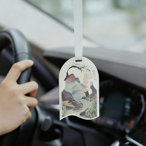 Colgante Aromático Personalizado de Cartón para Coche y Armario con Papel Absorbente de Algodón, Estilo Alien - Product Image 3