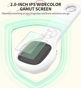 Microscópio Digital Portátil para Crianças com Ampliação de 500X, Brinquedo Científico STEM para Exploração da Natureza ao Ar Livre - Product Image 5