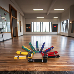 Cinturón de <span class=keywords><strong>Karate</strong></span> de Judo y Taekwondo de doble color de alta calidad - Product Image 4